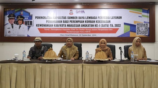 Sekdis DP3A Buka Resmi Peningkatan Kapasitas SDL Bagi Korban Kekerasan