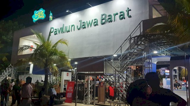 Paviliun Jawa Barat Ramaikan Makassar F8, Tampilkan Lukisan Karya Ridwan Kamil