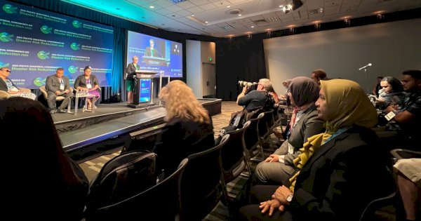 Hari Ketiga di Australia, Fatmawati Rusdi Ikuti Kelas Gender Transformative Disaster Risk Reduction