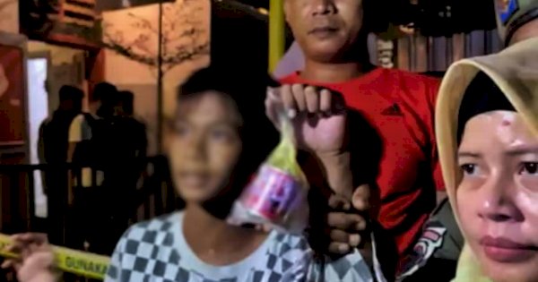 Dinsos Mengamankan Anak Isap Lem di Pasar Segar