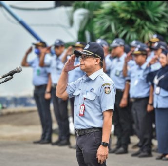 Pesan Beni Iskandar Usai Pimpin Apel Pagi Pasca Idul Adha 1443 Hijriah
