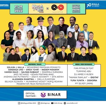 BINAR Siap Sukseskan Kalla Youth Fest 2022