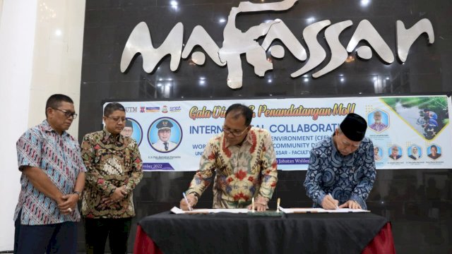 Teken MoU dengan Pemkot Makassar, Universitas Muhammadiyah Libatkan Peneliti Malaysia Bina Lorong Wisata