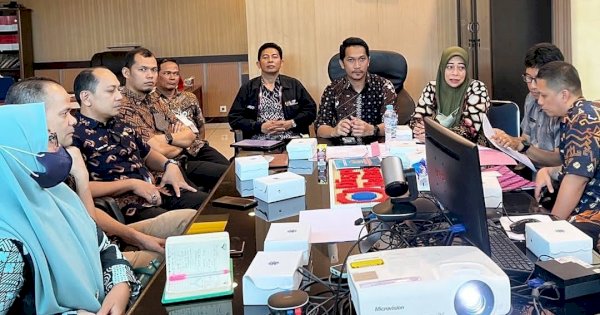 Dispora Makassar Rakor Bahas Persiapan Timbunan Proyek Untia Sport Center