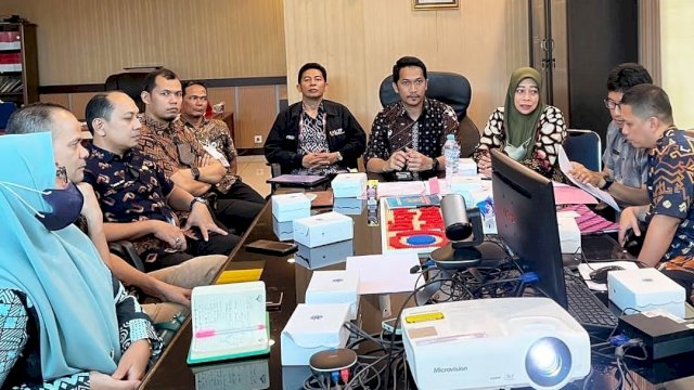 Dispora Makassar Rakor Bahas Persiapan Timbunan Proyek Untia Sport Center