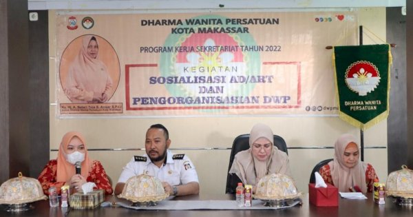 Kecamatan Panakukkang Terima DWP Kota Makassar, Sosialisasi AD/ART