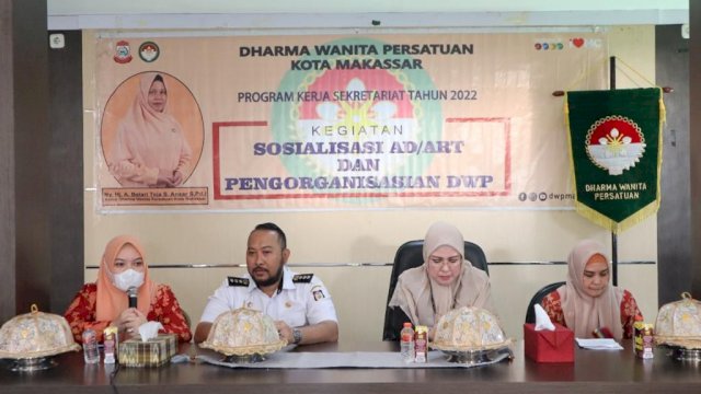 Kecamatan Panakukkang Terima DWP Kota Makassar, Sosialisasi AD/ART