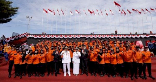 Sukseskan HUT ke-77, BPBD Makassar Kerahkan Seluruh Personel Termasuk TRC