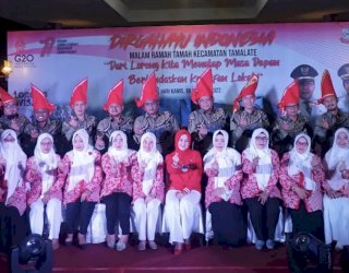 Hadiri Malam Ramah Tamah HUT RI ke-77, Wakil Wali Kota Apresiasi Kecamatan Tamalate Tata Lorong Wisata