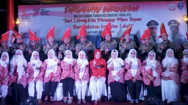 Hadiri Malam Ramah Tamah HUT RI ke-77, Wakil Wali Kota Apresiasi Kecamatan Tamalate Tata Lorong Wisata