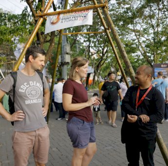 Event Makassar F8 Ramai Dikunjungi Wisatawan Asing