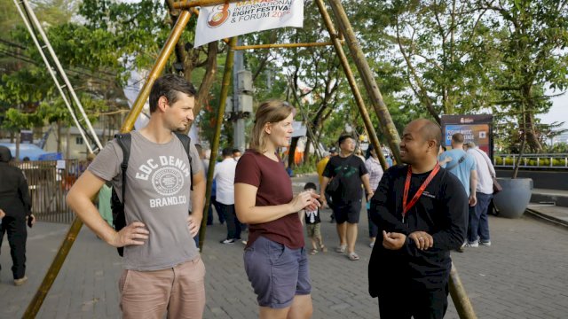 Event Makassar F8 Ramai Dikunjungi Wisatawan Asing