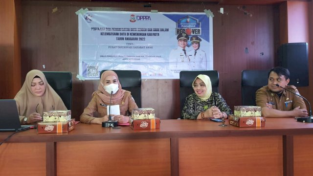 Sekretaris DPPPA Makassar Buka Kegiatan Pemanfaatan Data PISA