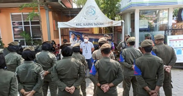 Sekcam Ujung Tanah Gelar Apel Tim Raika