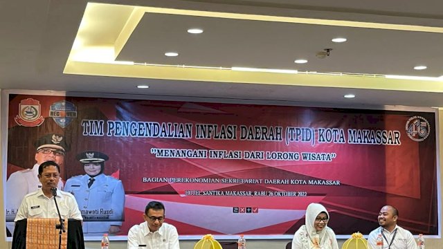 Buka Acara TPID, Sekda Makassar Imbau Sinergitas Sukseskan Lorong Wisata