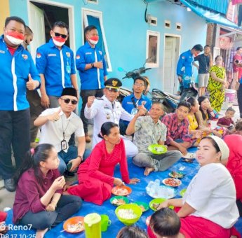 Camat Ujung Tanah Pantau Lomba Bakar Ikan Diwilayahnya