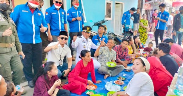 Camat Ujung Tanah Pantau Lomba Bakar Ikan Diwilayahnya