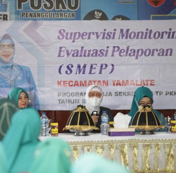 Gelar SMEP di Kecamatan Tamalate, Indira Yusuf Ismail Imbau TP PKK Bina UMKM