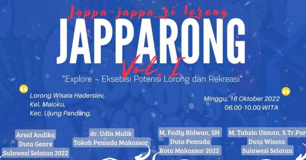 Dispora Makassar Ajak Masyarakat Jappa-Jappa ri Lorong, Explorer Potensi Lorong Wisata