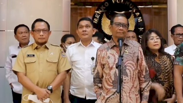 Menko Polhukam Mahfud MD 