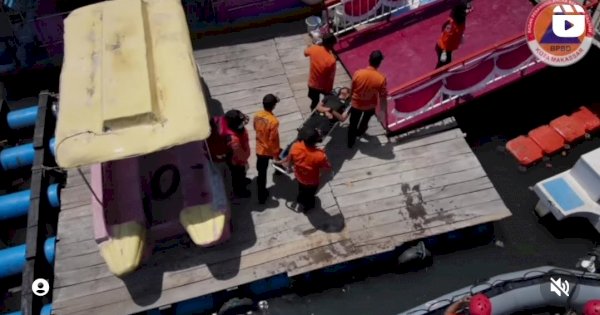 BPBD Makassar Siagakan Drone Fasilitas Canggih Cari Korban Tenggelam di Area F8