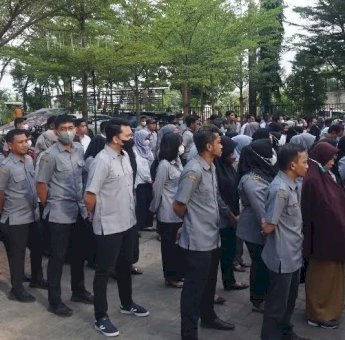 Pimpin Apel Pagi, Sekcam Tamalate Ajak Laskar Pelangi Baru Tingkatkan Kolaborasi