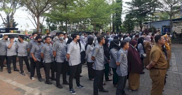 Pimpin Apel Pagi, Sekcam Tamalate Ajak Laskar Pelangi Baru Tingkatkan Kolaborasi