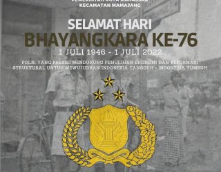 Camat Mamajang Beri Ucapan HUT Bhayangkara, Harap Sinergitas Polri Bantu Pulihkan Ekonomi