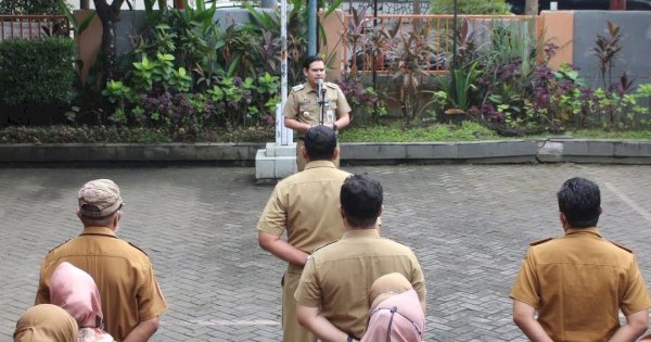 Pimpin Apel Pagi, Camat Mamajang Tekankan Displin hingga Sukseskan Longwis ke Jajaran