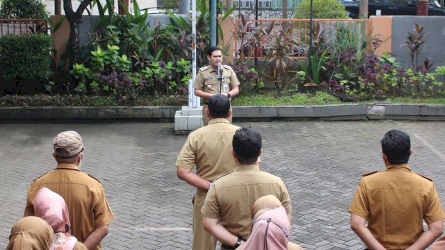 Pimpin Apel Pagi, Camat Mamajang Tekankan Displin hingga Sukseskan Longwis ke Jajaran