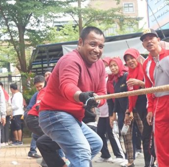 Meriahkan HUT RI ke-77, Kecamatan Tamalate Gelar Porseni