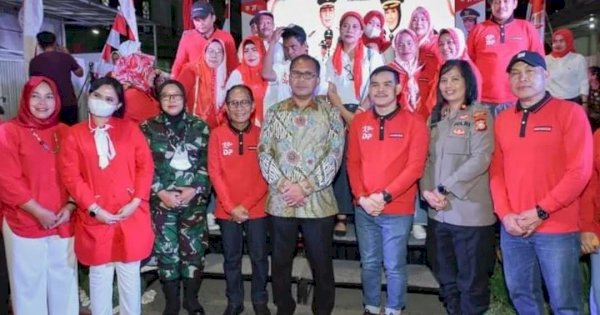 Ari Fadli Dampingi Walikota Makassar Hadiri Pesta Rakyat di Kecamatan Mamajang