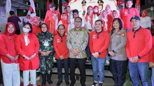 Ari Fadli Dampingi Walikota Makassar Hadiri Pesta Rakyat di Kecamatan Mamajang