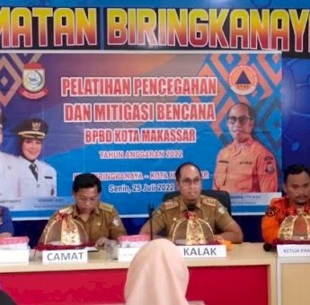 BPBD Makassar Gelar Pelatihan Pencegahan dan Mitigasi Bencana, Sasar Warga Longwis Empat Kecamatan