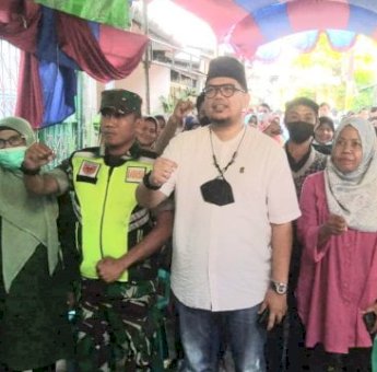 Sampaikan Aspirasi ke Andi Pahlevi, Warga Malimongan Harap Lorong Mereka Punya Pengaman