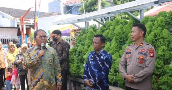 Dampingi Danny, Camat Tallo Perkenalkan Potensi Longwis Taegu