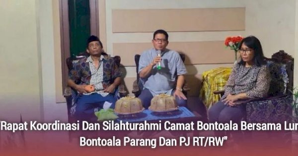 Camat Arman Kumpulkan Pj RT/RW dan LPM Bahas Kesiapan Longwis
