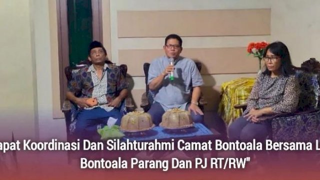Camat Arman Kumpulkan Pj RT/RW dan LPM Bahas Kesiapan Longwis