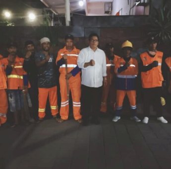 Persiapan F8 Makassar, Camat Bontoala Kerahkan Satgas Kebersihan