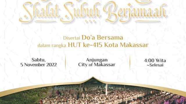 Jelang HUT Kota, Besok Danny Ajak Warga Muslim Shalat Subuh Berjamaah