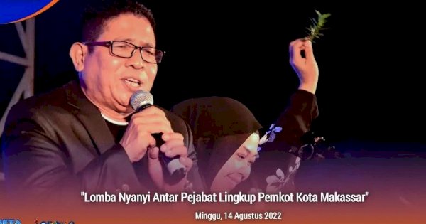 Ikuti Porseni Camat Arman dan Istri Duet Bernyanyi