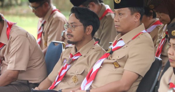 Camat Tallo Dampingi Ketua Kwarcab Makassar ke Lakkang