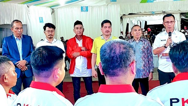 Ketua DPRD Makassar Rudianto Lallo Hadiri Deklarasi dan Pengukuhan PP PKMP