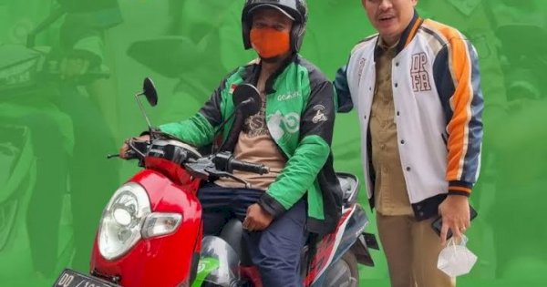 Sebagai Program Mulia, Camat Mamajang Dukung Program Ojol Day