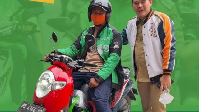 Sebagai Program Mulia, Camat Mamajang Dukung Program Ojol Day