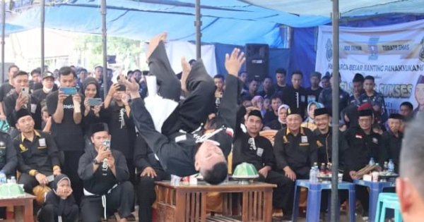 Rudianto Lallo Apresiasi Persatuan Warga Setia Hati Terate
