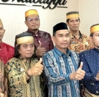 Rudianto Lallo Terima Lembaga Adat Kerajaan Gowa-Tallo dengan Penuh Kekeluargaan