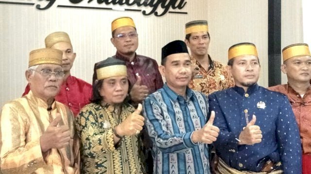 Rudianto Lallo Terima Lembaga Adat Kerajaan Gowa-Tallo dengan Penuh Kekeluargaan