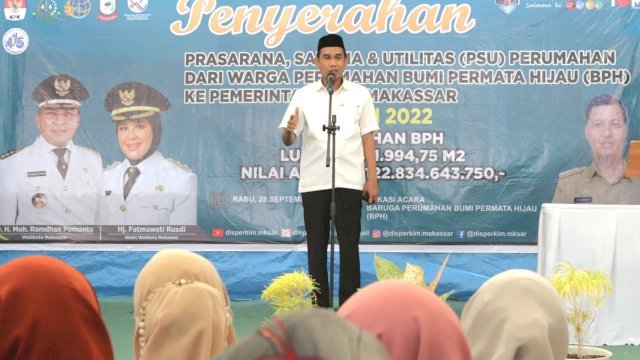 Ketua DPRD Makassar Rudianto Lallo Apresiasi Warga BPH