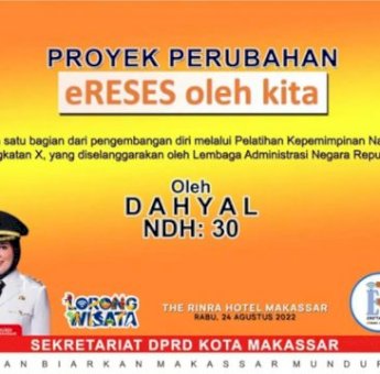 DPRD Makassar Resmi Perkenalkan Aplikasi e-Ro’Ta